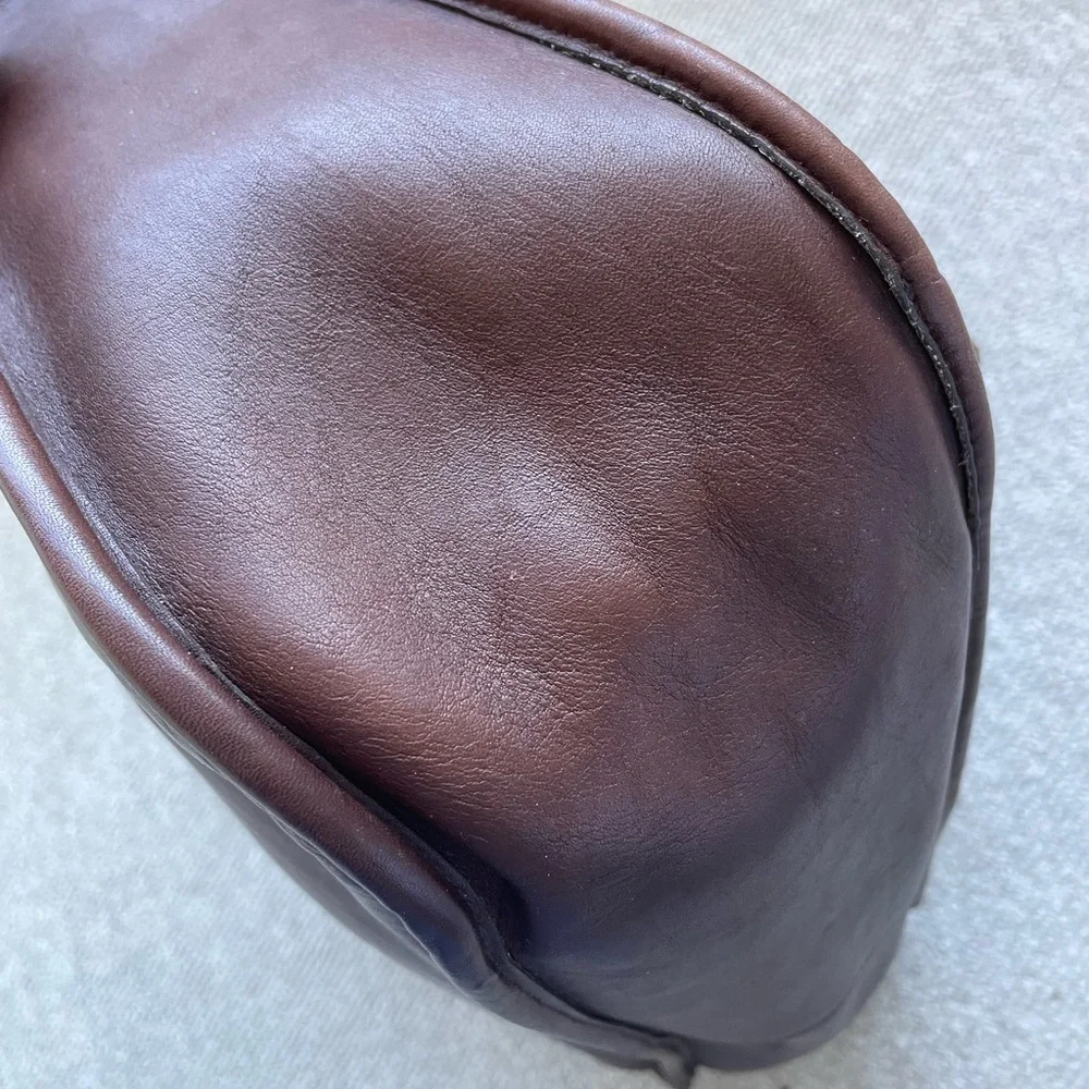 Vintage 80s Coach Musette Bag, Mocha - Picture 8 of 16